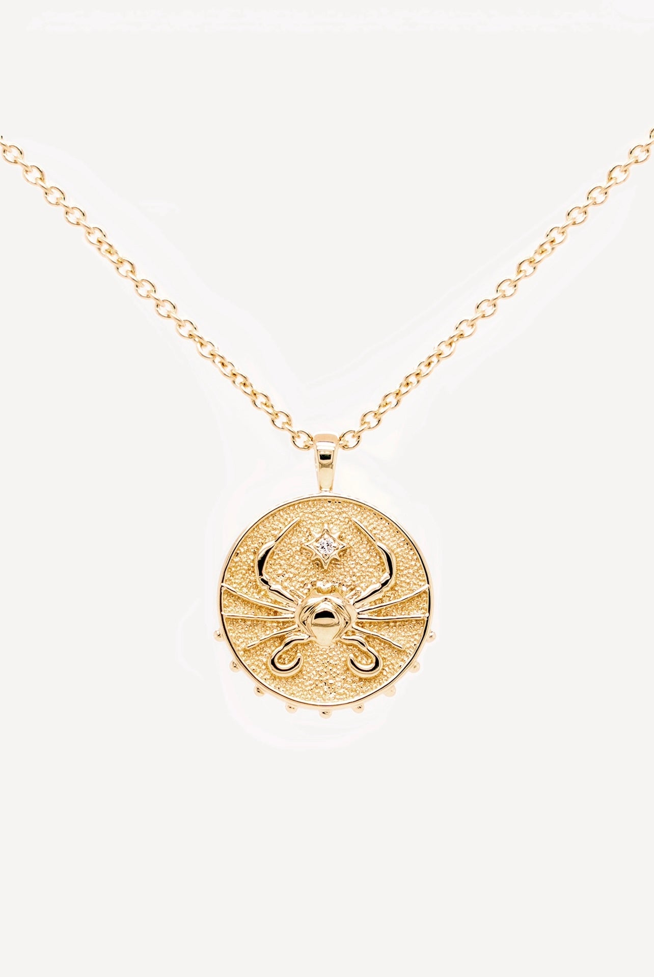 cancer zodiac necklace