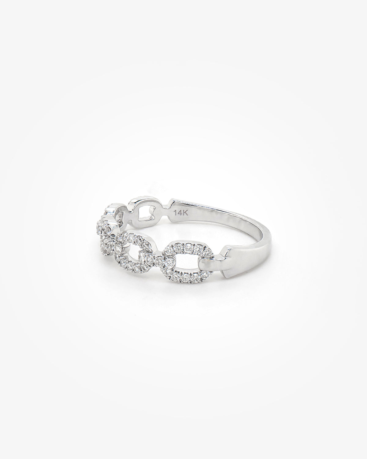 diamond link ring