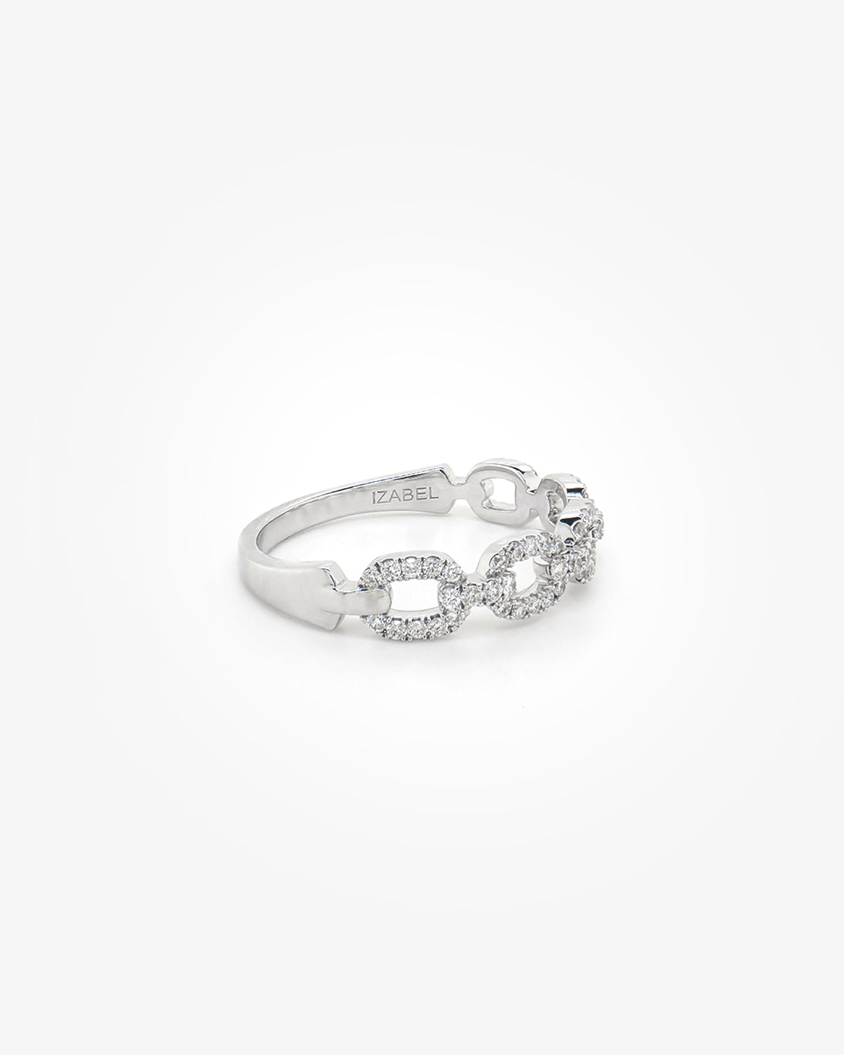 diamond link ring